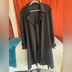 Quince Classic Black Coat